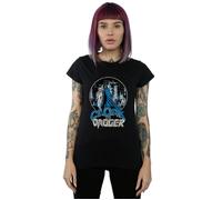 Marvel Women's Cloak & Dagger Retro Cotton T-Shirt in Black | Size: Large Marvel Black L
