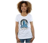 Marvel Women's Cloak & Dagger Retro Cotton T-Shirt in White | Size: Small Marvel White S