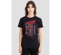 Marvel Women's Daredevil Born Again Comic Cover T-Shirt, Black | Size: 2XL Marvel Black 2XL
