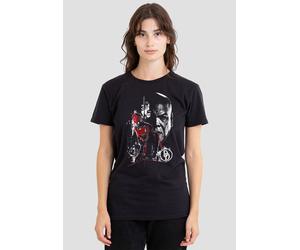 Marvel Women's Daredevil Born Again Mayor Fisk Faces The Devil T-Shirt, Black | Size: Large Marvel Black L