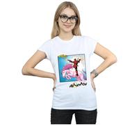 Marvel Women's Deadpool Hey You Cotton T-Shirt in White | Size: Large Marvel White L