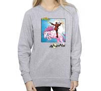 Marvel Women's Deadpool Hey You Sweatshirt in Grey | Size: 2XL Marvel Grey 2XL