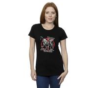 Marvel Women's Deadpool & Wolverine Dogpool T-Shirt Black X-Large