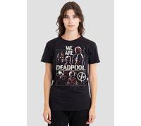 Marvel Women's Deadpool Wolverine We Are Deadpool T-Shirt, Black | Size: 2XL Marvel Black 2XL