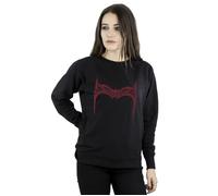 Marvel Women's Doctor Strange Wanda Crown Sweatshirt in Black | Size: Medium Marvel Black M