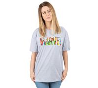 (Medium) Marvel Short Sleeved T-Shirt (Womens Grey)