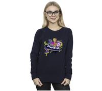 Marvel Women's Guardians Of The Galaxy Groot Gaming Holo Sweatshirt in Navy | Size: XL Marvel Navy XL