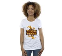 Marvel Women's Guardians Of The Galaxy Groot Inverted Grain Cotton T-Shirt in White | Size: 2XL Marvel White 2XL