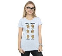 Marvel Women's Guardians of The Galaxy Groot Today's Mood T-Shirt Sport Grey XX-Large
