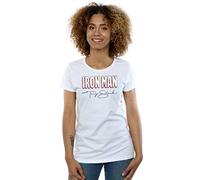 Marvel Women's Iron Man AKA Tony Stark T-Shirt