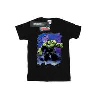 Hulk Halloween Spooky Forest Cotton Boyfriend T-Shirt Marvel Black M