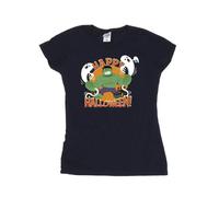Marvel Womens/Ladies Hulk Happy Halloween Cotton T-Shirt - Navy Blue - Navy Blue - XXL
