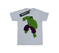 Marvel Womens/Ladies Hulk Pose Cotton Boyfriend T-Shirt BI4059