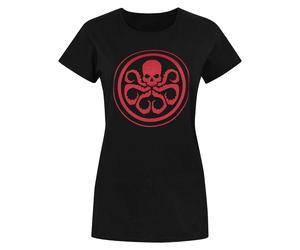 Marvel Womens/Ladies Hydra Logo T-Shirt NS4241