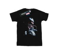 Marvel Womens/Ladies Venom Painting Cotton Boyfriend T-Shirt - Black - Black - S
