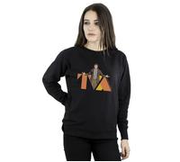 Marvel Women's Loki TVA Pose Sweatshirt in Black | Size: 2XL Marvel Black 2XL
