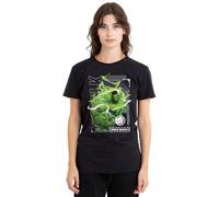 Marvel Women's Rivals Bruce Banner Hulk Smash Ladies T Shirt, Black, XXL