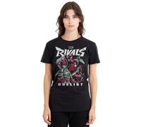 Marvel Women's Rivals Duelist Trend Ladies T Shirt, Black, L