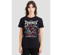 Marvel Women's Rivals Duelist Trend T-Shirt, Black | Size: Small Marvel Black S