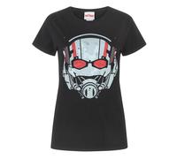 Marvel Black Ant-Man Short Sleeved T-Shirt Womens