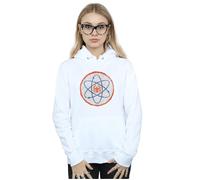 Marvel Women's Spider-Man Atom Hoodie in White | Size: Large Marvel White L