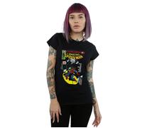 Marvel Women's Spider-Man Black Cat Cover Cotton T-Shirt | Size: Large Marvel Black L