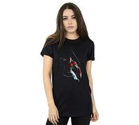 Marvel Women's Spider-Man Painting Boyfriend Fit T-Shirt