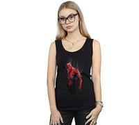 Marvel Women's Spider-Man Web Wrap Vest Black Large