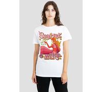 Marvel Women's Universe Scarlet Witch Hero Vibes T-Shirt, White | Size: Small Marvel White S