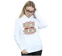 Marvel Women's Winter Soldier Trigger Badge Hoodie in White | Size: Medium Marvel White M
