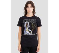 Marvel Women's X-Men Classic Storm Queen Of The Elements T-Shirt, Black | Size: Medium Marvel Black M