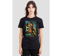 Marvel Women's X-Men Heavy Metal Wolverine Versus Sabretooth T-Shirt, Black | Size: 2XL Marvel Black 2XL