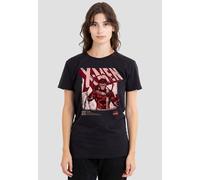 Marvel Women's XMen Cyclops Info T-Shirt, Black | Size: XL Marvel Black XL