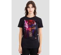 Marvel Women's XMen Magneto Cover T-Shirt, Black | Size: Medium Marvel Black M