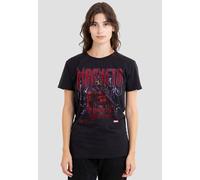 Marvel Women's XMen Magneto T-Shirt, Black | Size: Small Marvel Black S