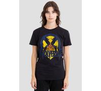 Marvel Women's XMen Retro Wolverine T-Shirt, Black | Size: XL Marvel Black XL