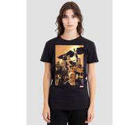 Marvel Women's XMen Team Cover T-Shirt, Black | Size: Medium Marvel Black M