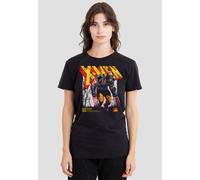 Marvel Women's XMen Wolverine Info T-Shirt, Black | Size: 2XL Marvel Black 2XL