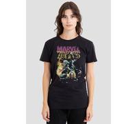 Marvel Women's Zombies Doom & The Fantastic Four Cover T-Shirt, Black | Size: Medium Marvel Black M