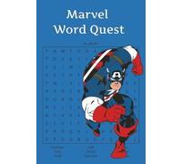 Marvel Word Quest: 55 Action-Packed Puzzles Featuring Your Favorite Superheroes & Villains - Fun for All Ages!