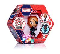 WOW! PODS Marvel Avengers Collection - Nick Fury Superhero Toys Light-Up Bobble-Head Figure Official Marvel Collectable Toys & Gifts Number 207 in Series Multicolor