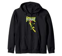 Marvel X-Men ’97 Animated Series Rogue and Logo 2-Sided Zip Hoodie