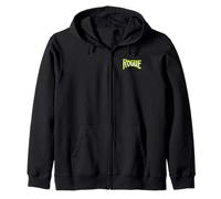 Marvel X-Men ’97 Animated Series Rogue Name Logo 2-Sided Zip Hoodie