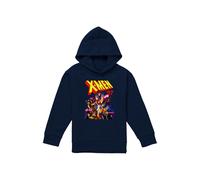 Marvel X-Men 97 Comic Youth Kids Pull-Over Hoodie, Navy | Size: 12-13 Years Marvel Navy 12-13 Years