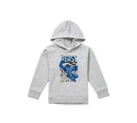 Marvel X-Men Beast Comic Youth Kids Pull-Over Hoodie, Athletic Heather in Grey | Size: 5-6 Years Marvel Grey 5-6 Years
