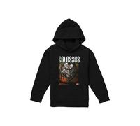 Marvel X-Men Colossus Info Youth Kids Pull-Over Hoodie, Black | Size: 7-8 Years Marvel Black 7-8 Years