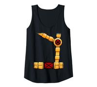 Marvel X-Men Cyclops Costume Tank Top, Women, Black, X-Large