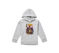 Marvel X-Men Front Cover Team Youth Kids Pull-Over Hoodie, Athletic Heather in Grey | Size: 7-8 Years Marvel Grey 7-8 Years
