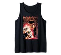 Marvel X-Men Gambit Glowing Cards Tank Top