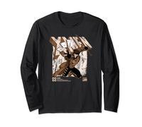 Marvel X-Men Gambit Info Long Sleeve T-Shirt